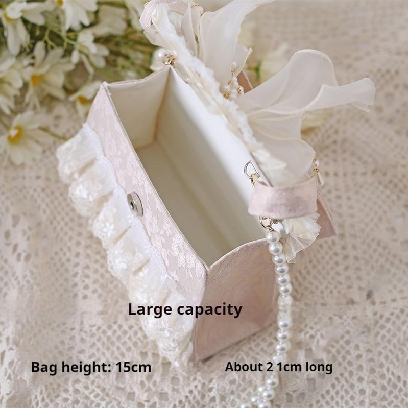 Xiaogui - Elegant Lolita Handbag Ivory Tea Party Lolita Bag