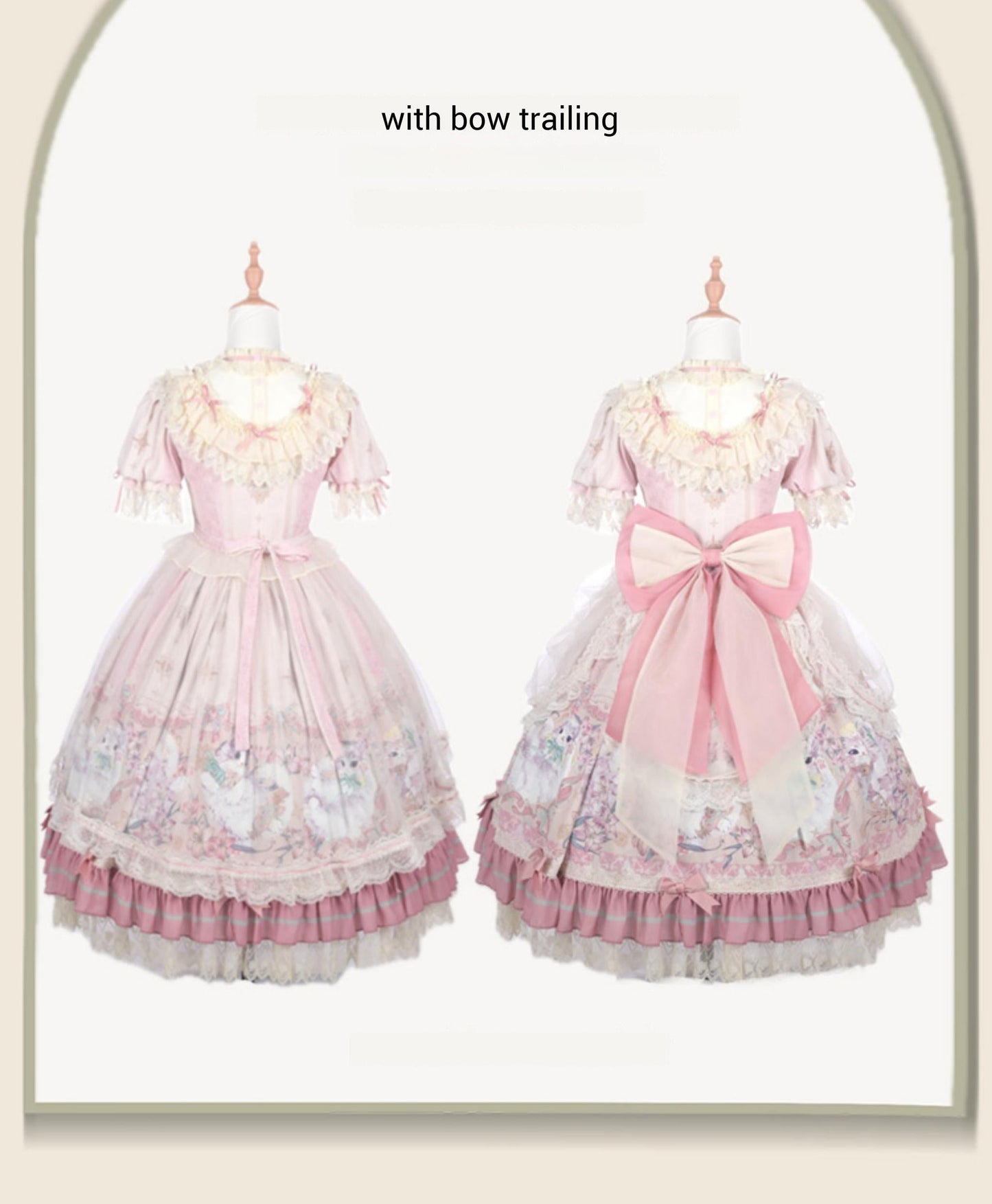 Bolero - Liliana Cat - Sweet Lolita Gorgeous OP Dress with Soft Lace & Organza