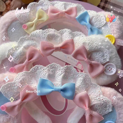 Bear Doll - Kawaii Lolita KC Sweet Butterfly Bow Lolita Headband
