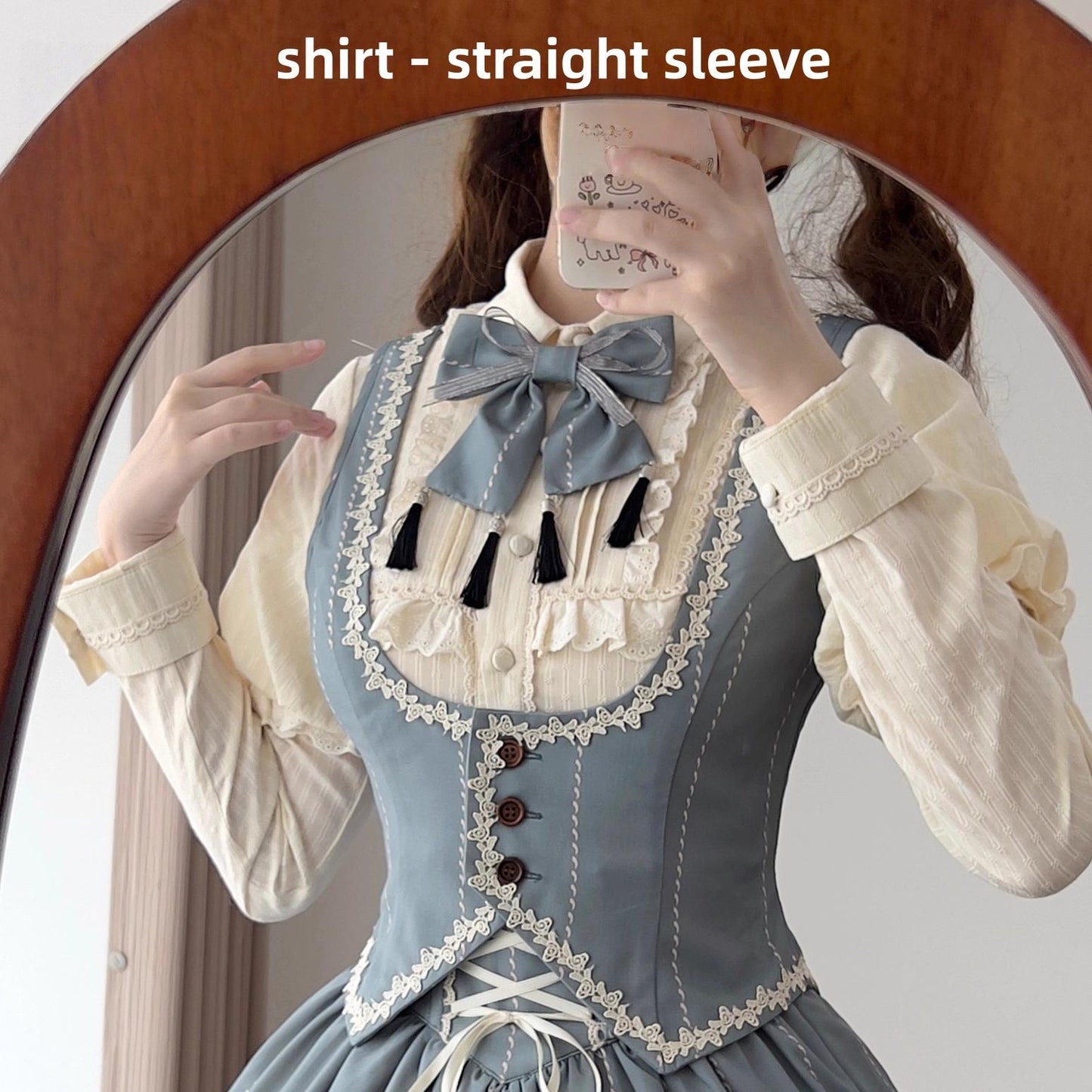 Uncle's Workshop - Secret Key - Classic Lolita Dress Suit, Key Print