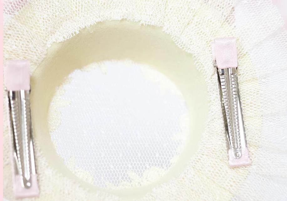 The Accessories' Story - Satin Ballet - Sweet Lolita Headdress Feather Bow