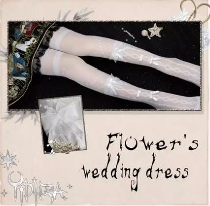 Yidhra - Sweet Lolita Black and White Summer Pantyhose