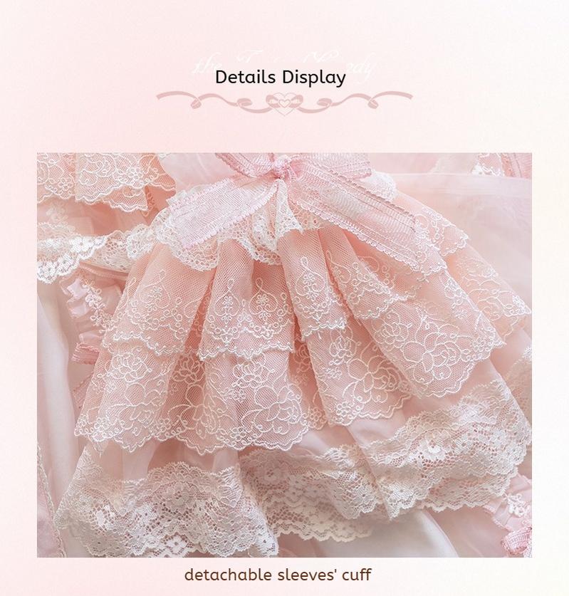 Mewroco - Candy Flavor - Gorgeous Sweet Lolita Dress, Lace & Petal Hem