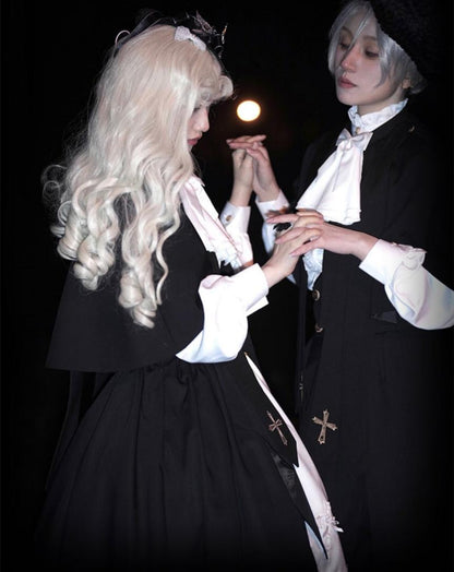 CastleToo - Holy Academy - Gothic Lolita Prince Skirt Set