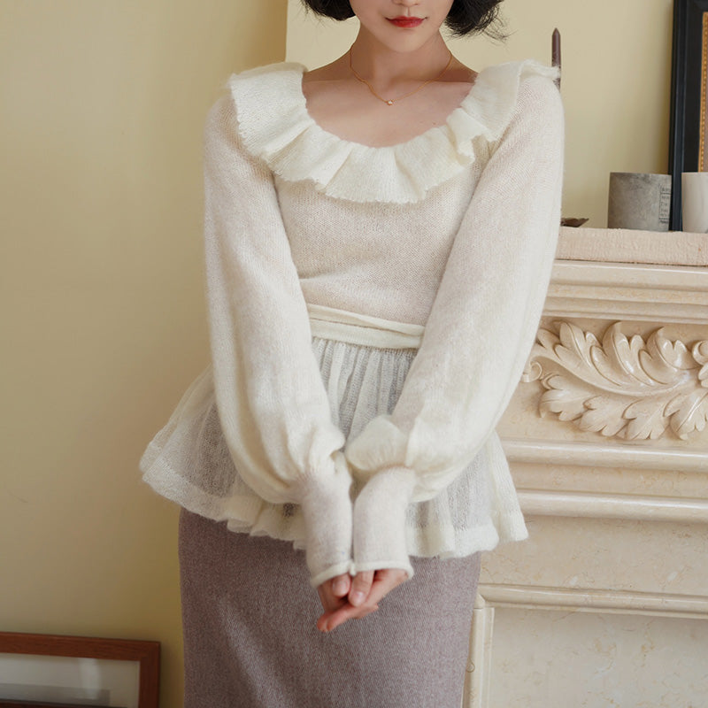 Western Queen's Mohair Knit Top