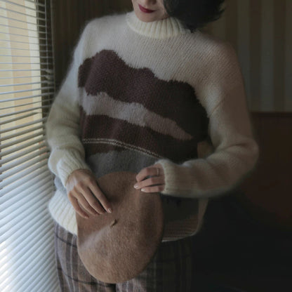 Mountain Meadows and Lambs Mohair Sweater