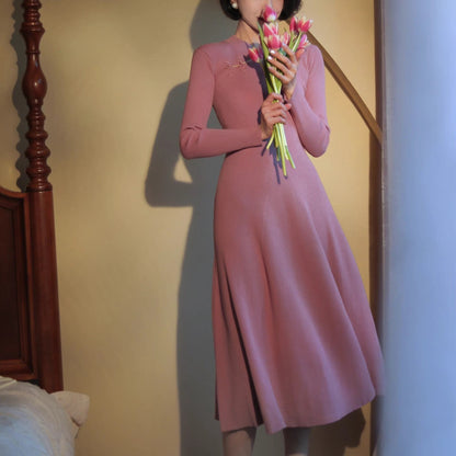 Chinese Knit One Piece for Court Ladies (A Line Type)