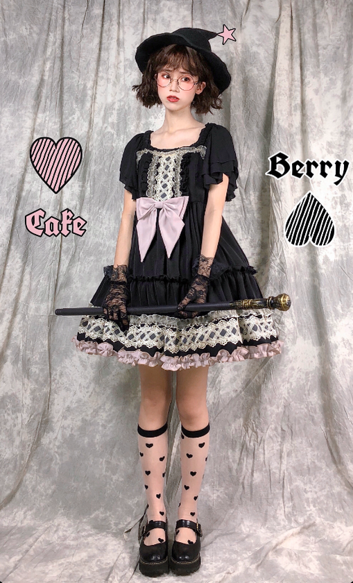 Eye of  White Crow - Dairy Lolita Dress Hot Girl JSK