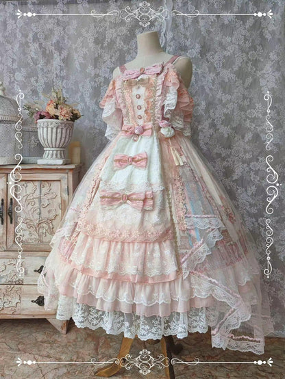 Garden Cat - Gorgeous Lolita JSK Dress Wedding Lolita Dress