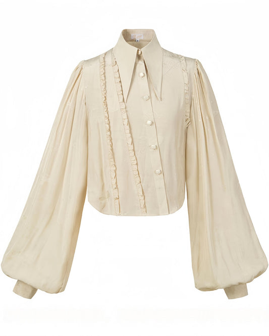 ZJstory - Starry for You - Vintage Lolita Shirt American Retro Style Blouse