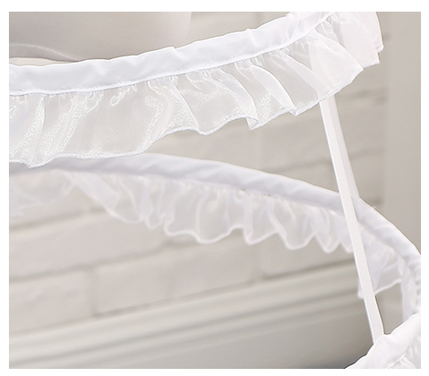 Manyiluo - Adjustable Lolita Petticoat Fish-bone Hollow-out Pannier