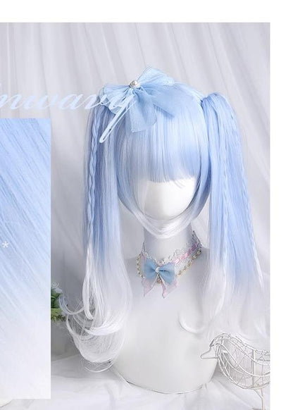 Sinwavy - Pandora's Box - Lolita Short Wig with Cute Double Ponytails