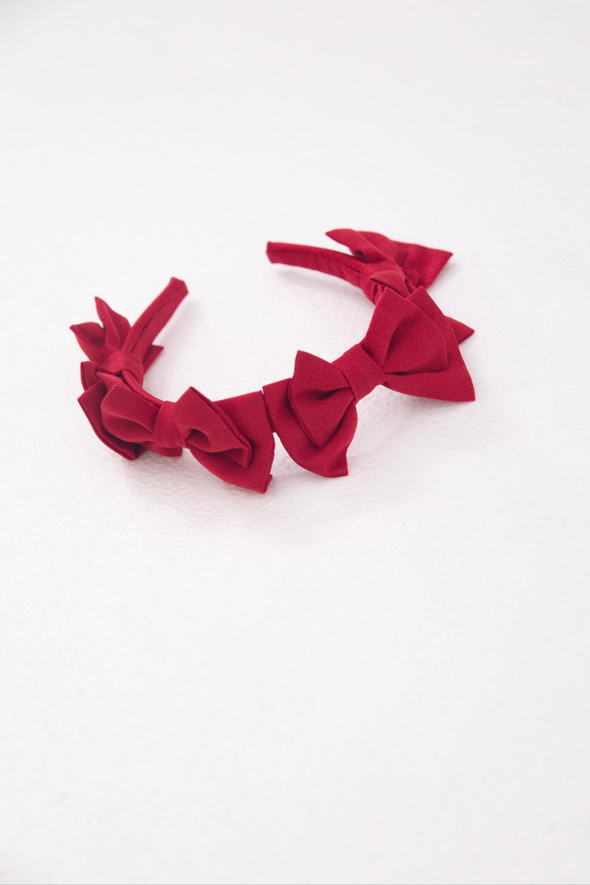 ZJstory - Sonnet Summer - Sweet Lolita Accessory Set Bow KC Hairband Waist Tie