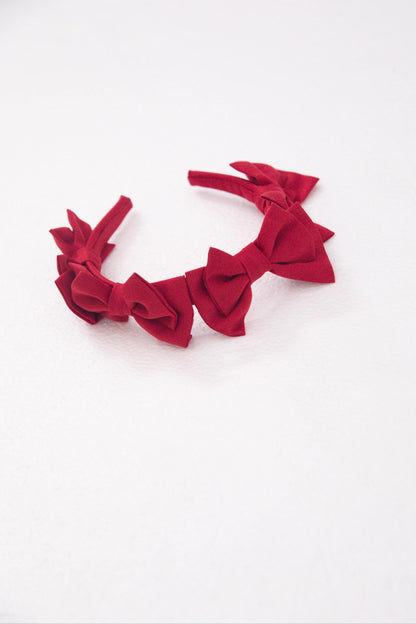 ZJstory - Sonnet Summer - Sweet Lolita Accessory Set Bow KC Hairband Waist Tie