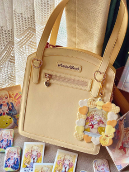 Morning Glory - Kawaii Lolita Checkered Itabag Multicolors