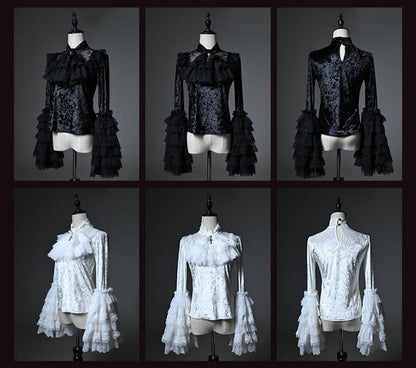 TALEBRINGER - The Sanguivorous Clan 2.0 - Gothic Lolita Coat, Blouse & SK