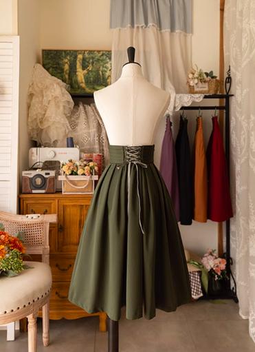 Forest Wardrobe - Forest Basket - Elegant Lolita Pleated Skirt