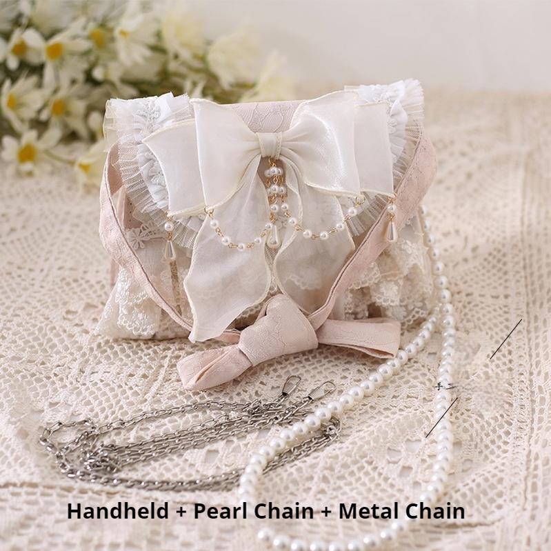 Xiaogui - Elegant Lolita Handbag Ivory Tea Party Lolita Bag