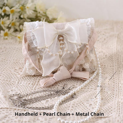 Xiaogui - Elegant Lolita Handbag Ivory Tea Party Lolita Bag