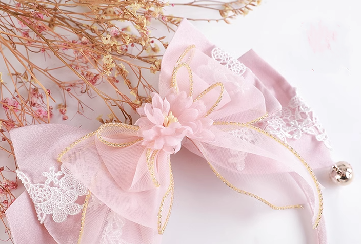 PoliCharlie - Han Lolita Multicolor Headdress and Accessory