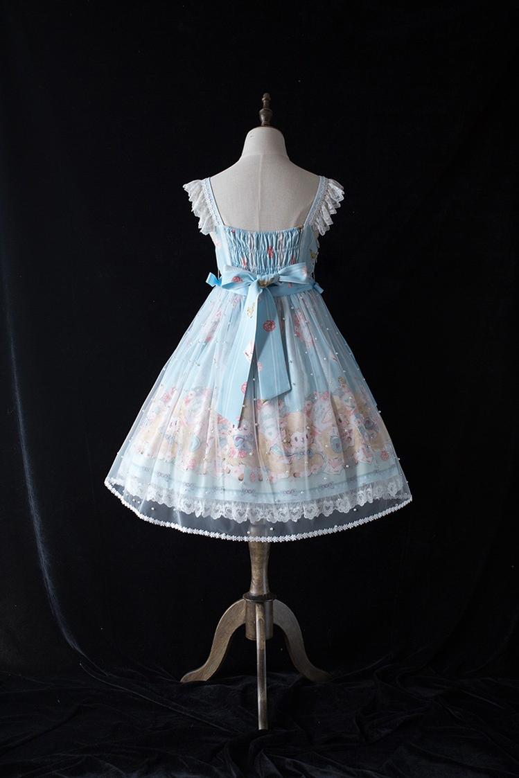 Chemical Romance - Lamb Postman - Sweet Lolita Printed JSK Dress