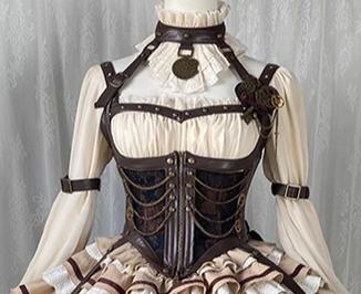 Sakurahime - Time Sand Rear - Punk Lolita OP Cute Daily Lolita Dress