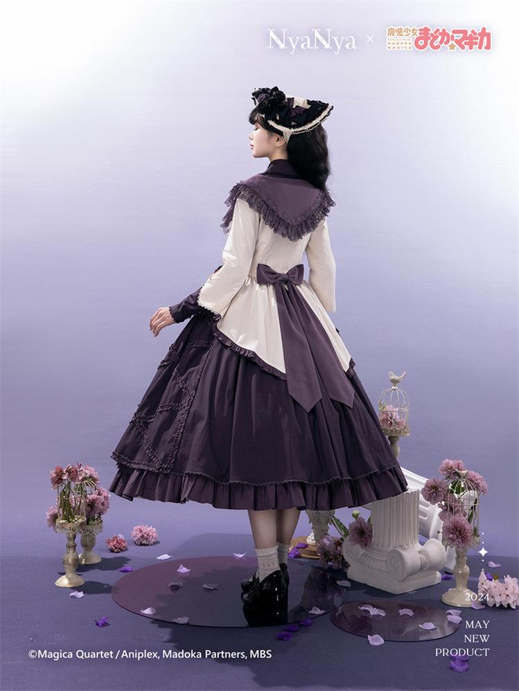 NyaNya - IP Collab Dreamy Memories Themed Lolita OP Dress