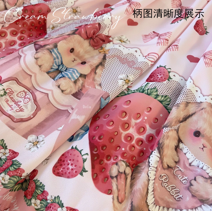 Polaris Lolita - Rabbit Berry Gift Box - Sweet Lolita Salopette and Dress Set