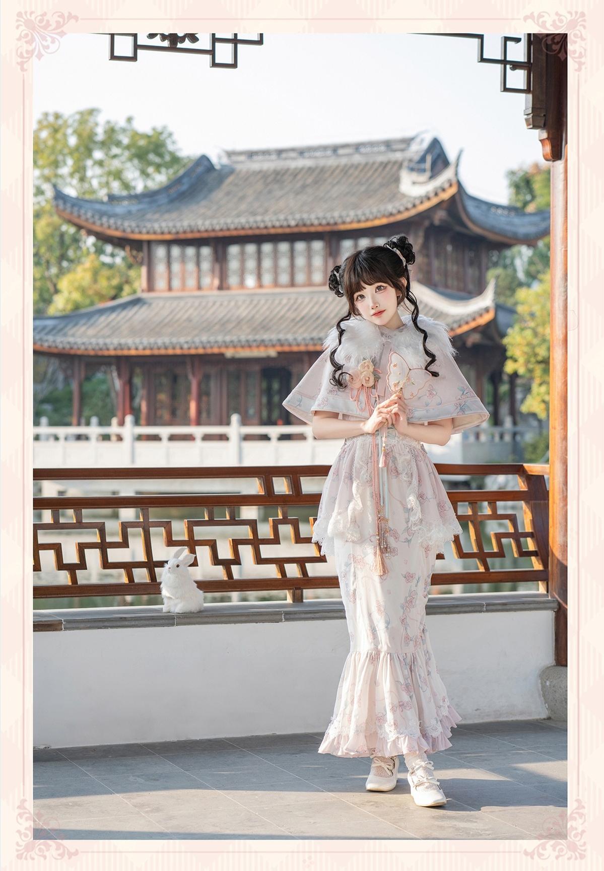 Bramble Rose - Exquisite Luo Shen - Qi Lolita OP Dress Chinese Style Lolita JSK
