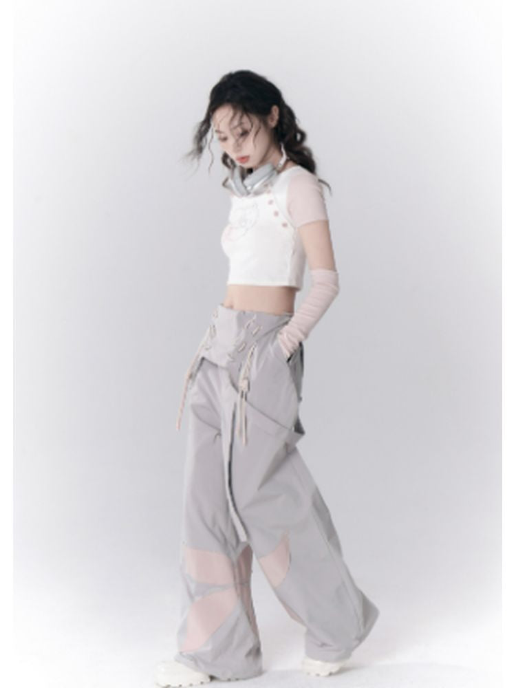 Butterfly overalls【s0000001786】