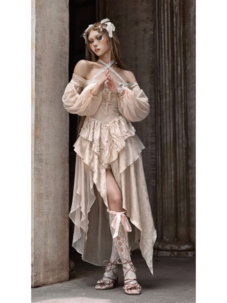 Ballet Classical Ornate Embroidery Dress【s0000002692】