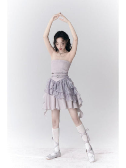 Streamer dress & bust corset【s0000001782】