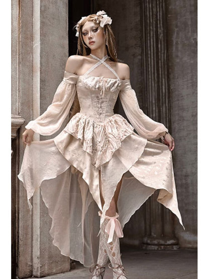 Ballet Classical Ornate Embroidery Dress【s0000002692】