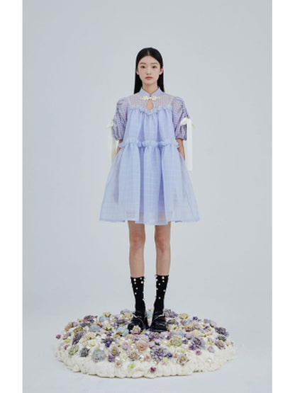 Chinese style bow tie princess dress【s0000001970】