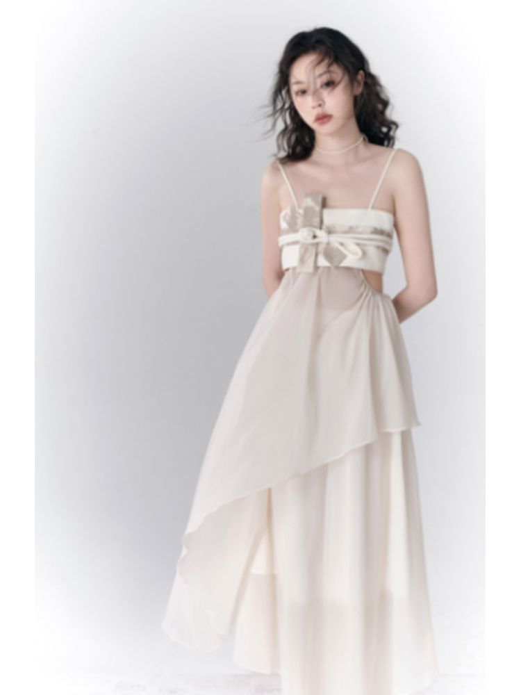 Bowknot Button Dress & Skirt【s0000001780】