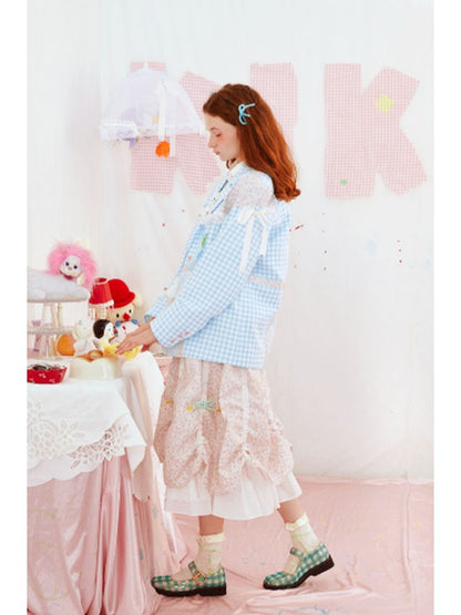 Plaid Suit Jacket【s0000001558】