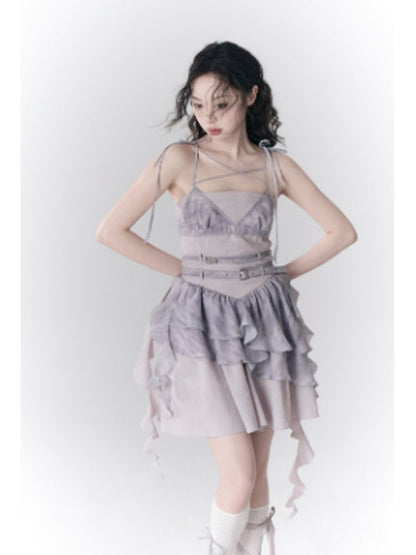 Streamer dress & bust corset【s0000001782】