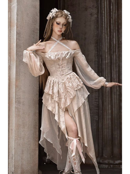 Ballet Classical Ornate Embroidery Dress【s0000002692】