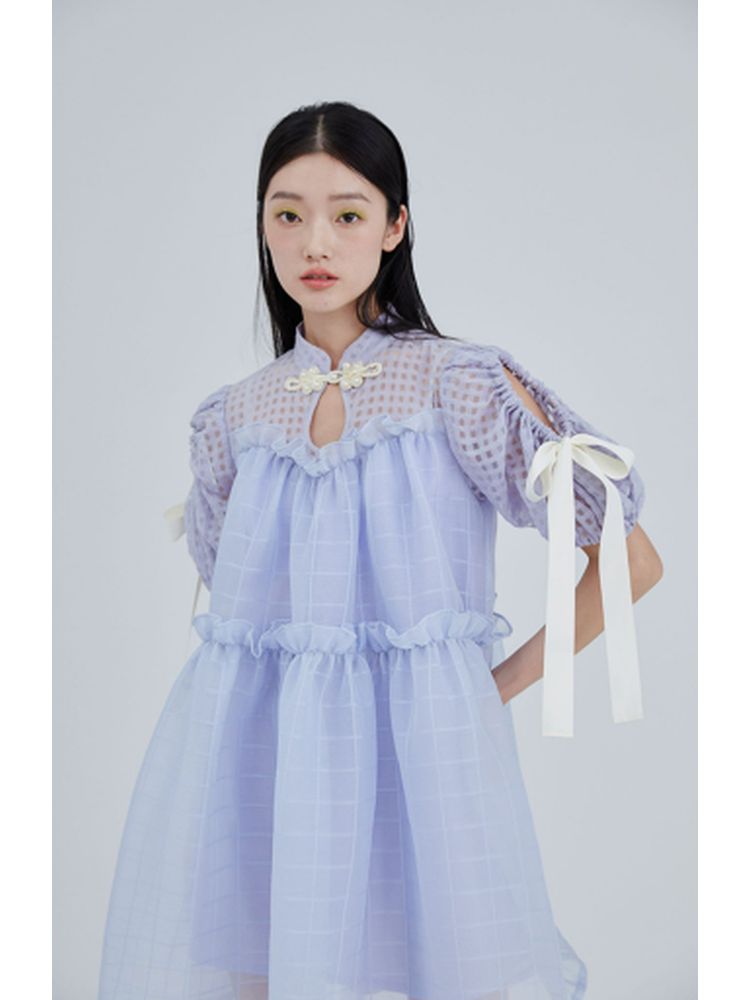 Chinese style bow tie princess dress【s0000001970】