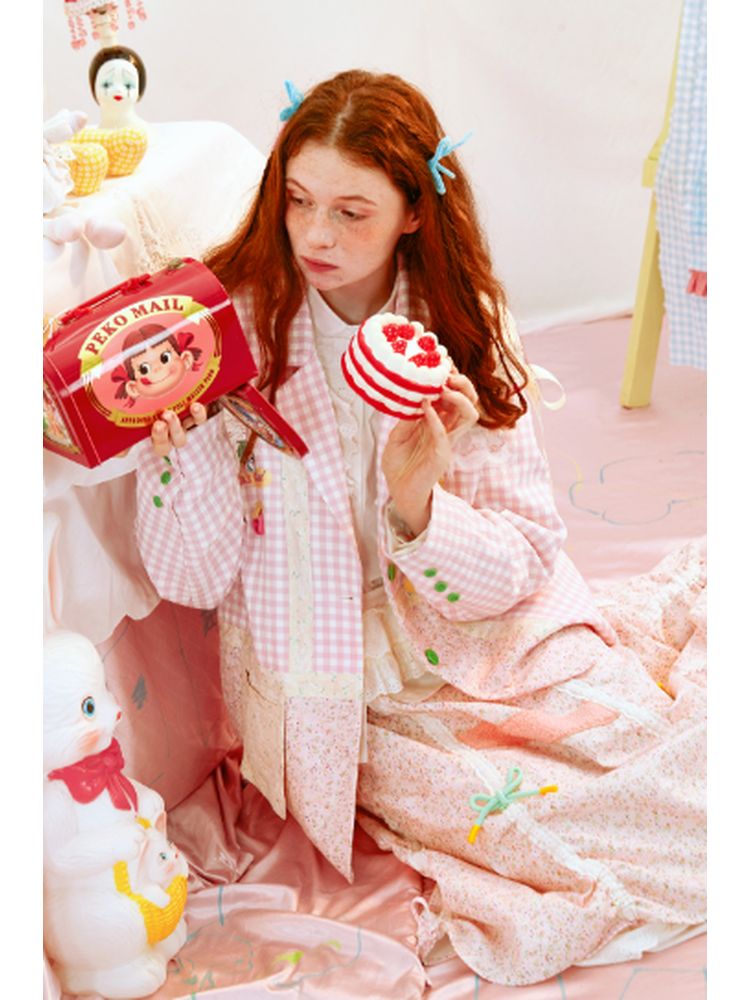 Plaid Suit Jacket【s0000001558】