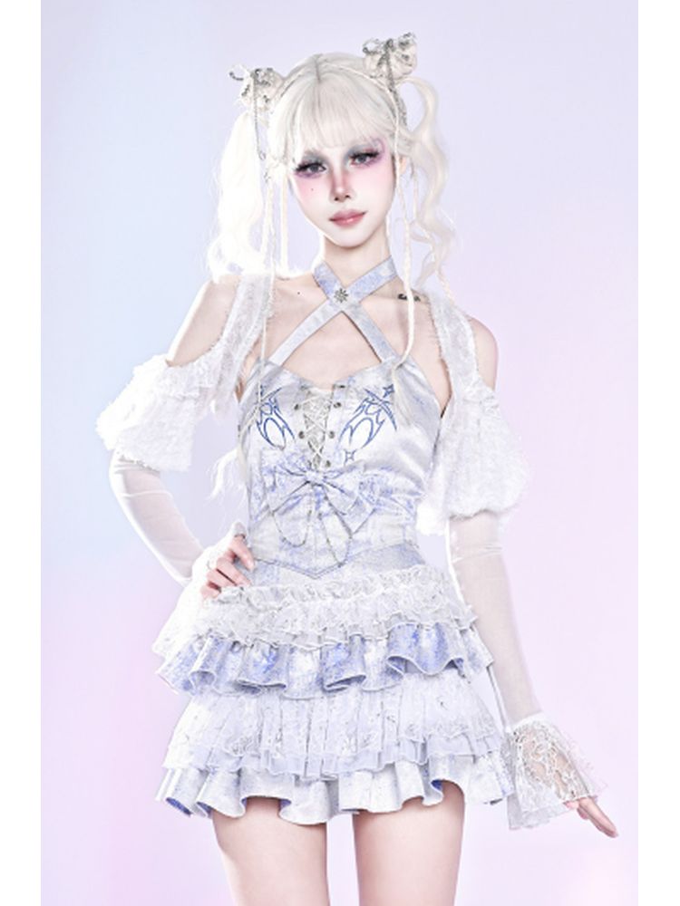 Lace fluffy cake skirt【s0000001806】