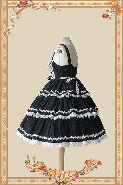 Infanta - Cake Tree - Classic Lolita JSK Dress Tiered Lace Dress