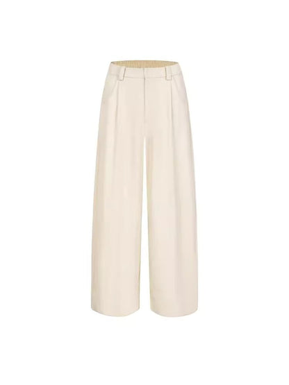 Loose Lazy Cocoon Straight Wide Leg Casual Pants【s0000006391】