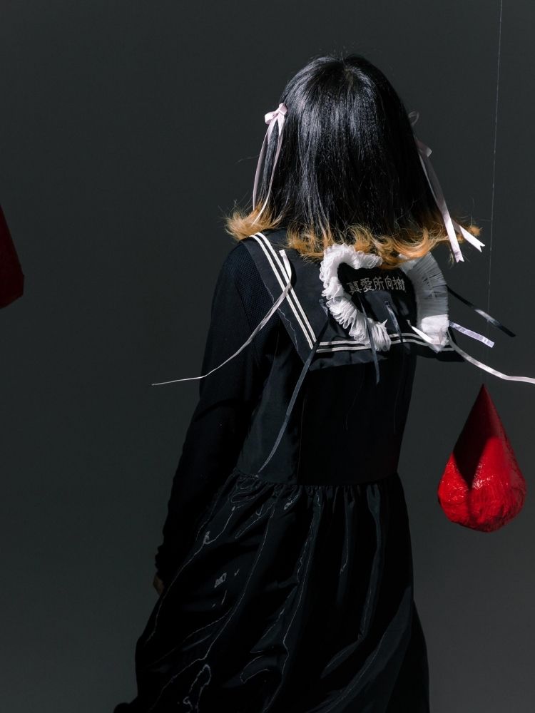 Sailor suit style dress【s0000003605】