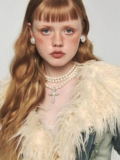 Retro damaged denim jacket【s0000004124】