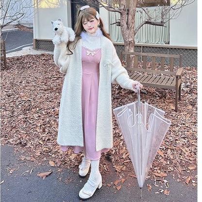 Yingtang - Sweet Lolita Coat Plus Size Lolita Dress Set