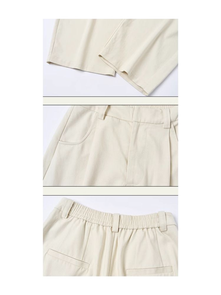 Loose Lazy Cocoon Straight Wide Leg Casual Pants【s0000006391】