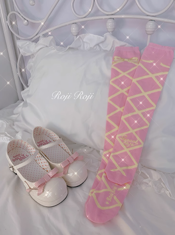 Roji Roji - Sweet Lolita Cotton Mid-Calf Socks