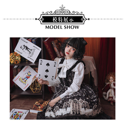 Eieyomi - Elegant Autumn Winter Lolita Velvet Blouse