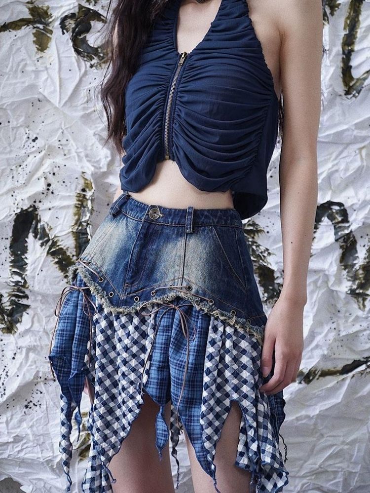 Original denim skirt【s0000003025】